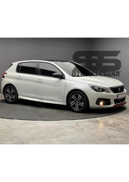 Fruens Peugeot 308 Batman Yarasa Ayna Kapağı Piano Black / 2014 - 2021 modelleri