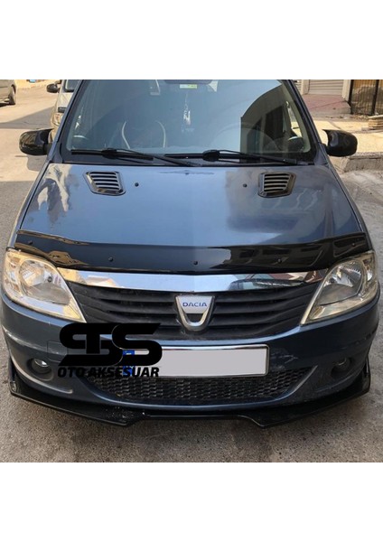 Fruens Dacia Logan Uyumlu Piano Black Kaput Üstü Havalandırma Izgarası