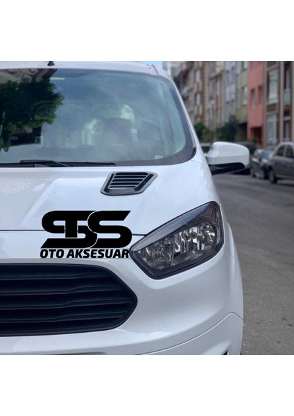 Fruens Ford Courier Uyumlu Piano Black Kaput Üstü Havalandırma Izgarası modelleri
