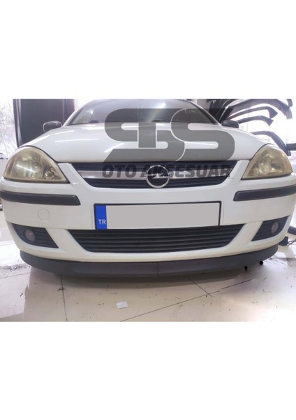 Fruens Opel Corsa C Lip Üniversal 2 Parça Astra H Tipi Esnek Tampon Eki