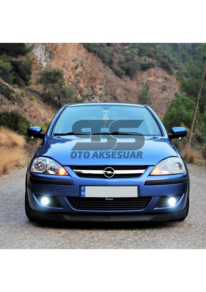 Fruens Opel Corsa C Lip Üniversal 2 Parça Astra H Tipi Esnek Tampon Eki