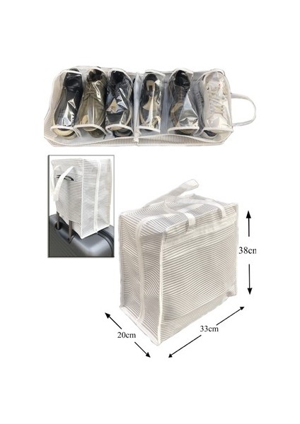 Ayakkabı Hurcu Taşınabilir Fermuarlı Ayakkabı Düzenleyici Organizer modelleri