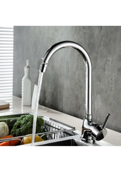 Oynar Başlıklı Lüx Muftak Eviye Bataryası Musluğu Çeşmesi