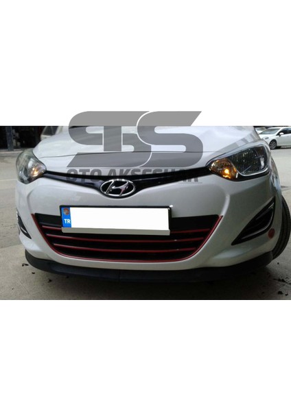 Fruens Hyundai I20 Lip Üniversal 2 Parça Astra H Tipi Kırılmaz Tampon Eki