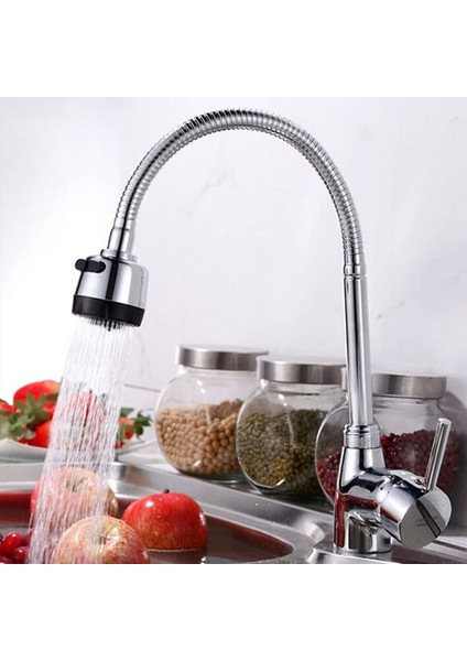 Kca Krom Oynar Borulu2 Fonksiyonlu Mutfak Eviye Bataryası Musluğu fiyatları