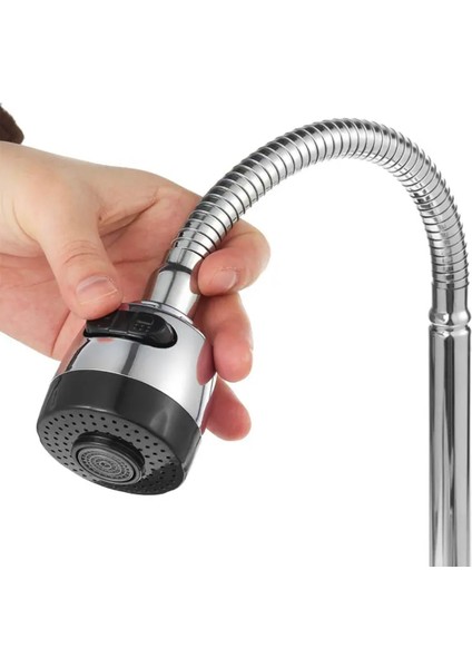 Kca Krom Oynar Borulu2 Fonksiyonlu Mutfak Eviye Bataryası Musluğu fırsatları