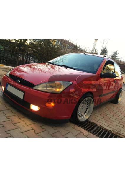 Fruens  Ford Focus 1 Lip Üniversal 2 Parça Astra H Tipi Kırılmaz Tampon Eki