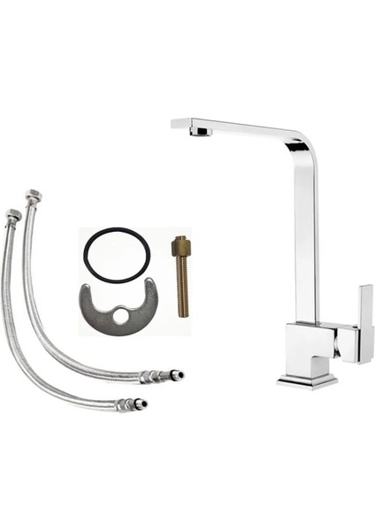 Kca Krom Kare Lüx Mutfak Eviye Bataryası Ağır Gövde modelleri