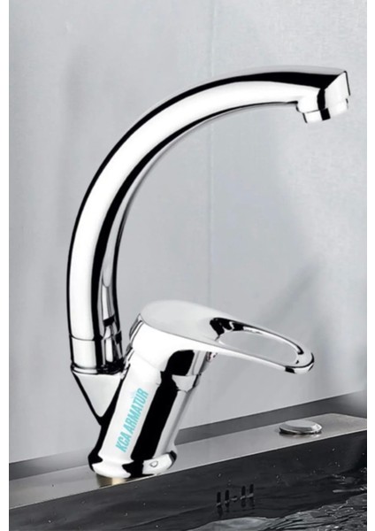 Banyo Lavabo Musluğu Çeşmesi Bataryası Çift Girişli