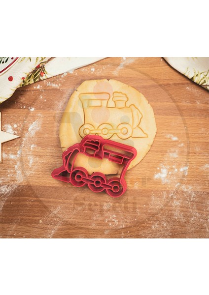 Tren Kurabiye Kalıbı