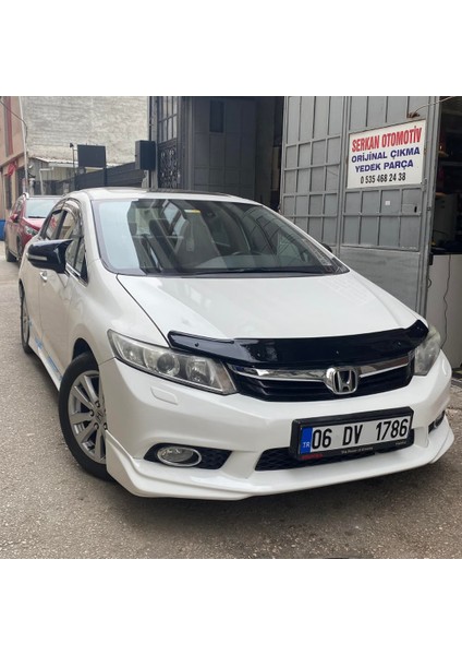 Fruens Honda Civic Fb7 2012-2016 Batman Yarasa Ayna Kapağı Piano Black Abs Plastik