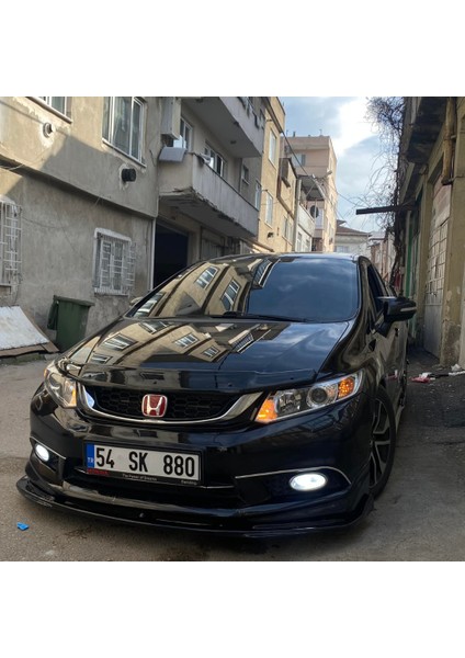 Fruens Honda Civic Fb7 2012-2016 Batman Yarasa Ayna Kapağı Piano Black Abs Plastik indirimleri