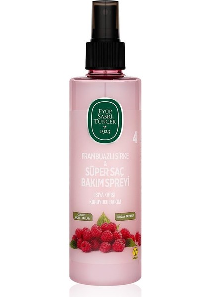 Frambuazlı Sirke & Süper Saç Bakım Spreyi 210 ml