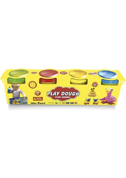 Mini Play Dough 4 Renk Oyun Hamuru
