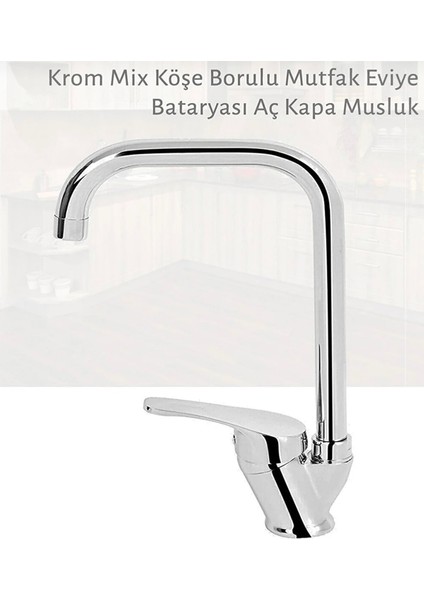 Mutfak Evye Bataryası Köşe Borulu modelleri