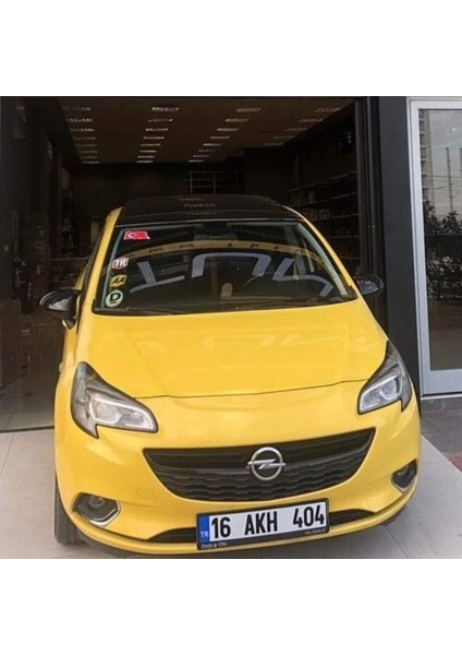 Fruens Opel Corsa E 2014-2019 Batman Yarasa Ayna Kapağı Piano Black Abs Plastik fiyatları