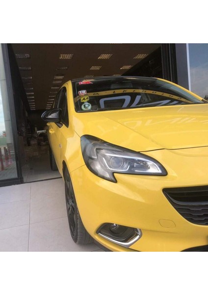 Fruens Opel Corsa E 2014-2019 Batman Yarasa Ayna Kapağı Piano Black Abs Plastik fırsatları