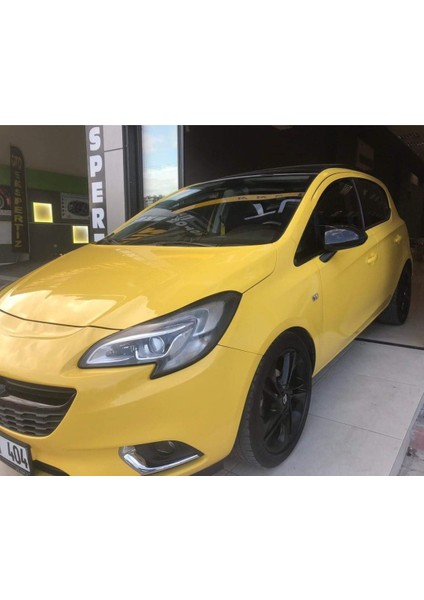 Fruens Opel Corsa E 2014-2019 Batman Yarasa Ayna Kapağı Piano Black Abs Plastik indirimleri