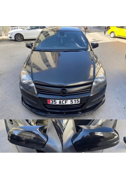 Fruens Opel Astra H 2009-2014 Batman Yarasa Ayna Kapağı Piano Black Abs Plastik
