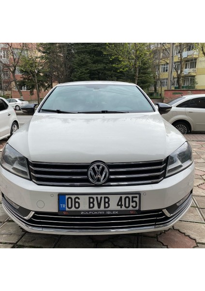 Fruens Volksvogen Passat B7 Batman Yarasa Ayna Kapağı Piano Black Abs Plastik fırsatları
