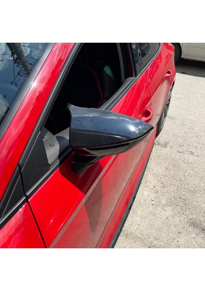 Fruens Seat Leon Mk3 Mk3.5 Batman Yarasa Ayna Kapağı Piano Black Abs Plastik fiyatları