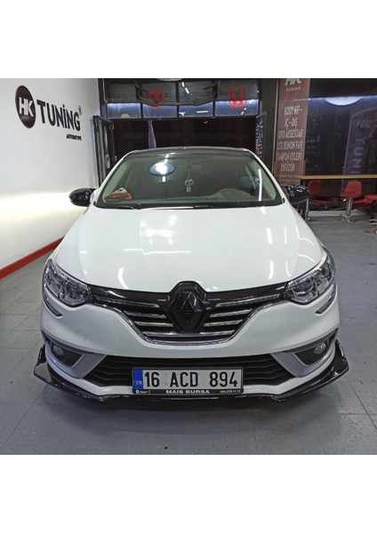 Fruens  Renault Megane 4 Batman Yarasa Ayna Kapağı Piano Black Abs Plastik