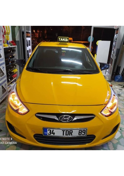 Fruens  Hyundai Accent Blue  Batman Yarasa Ayna Kapağı Piano Black Abs Plastik