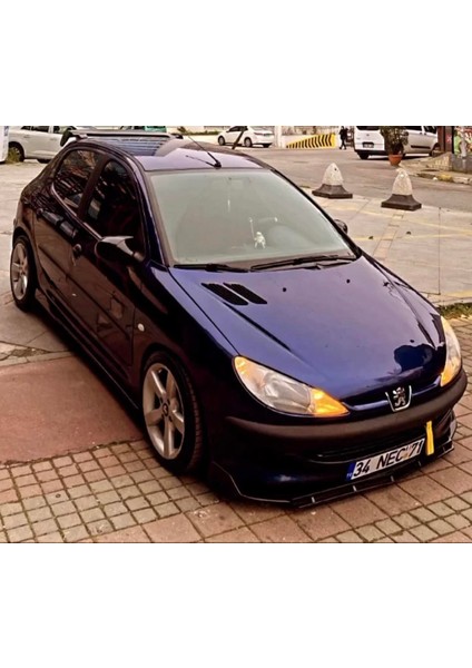 Fruens Peugeot 206 1998-2012 Uyumlu Batman Yarasa Ayna Kapağı Piano Black Abs Plastik fiyatları