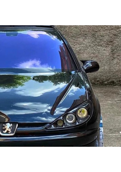 Fruens Peugeot 206 1998-2012 Uyumlu Batman Yarasa Ayna Kapağı Piano Black Abs Plastik indirimleri