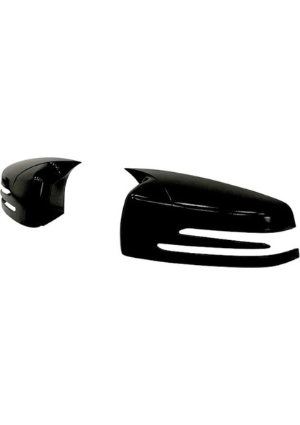 Fruens Mercedes Benz W221 2010-2013 Batman Yarasa Ayna Kapağı Piano Black Abs Plastik fırsatları