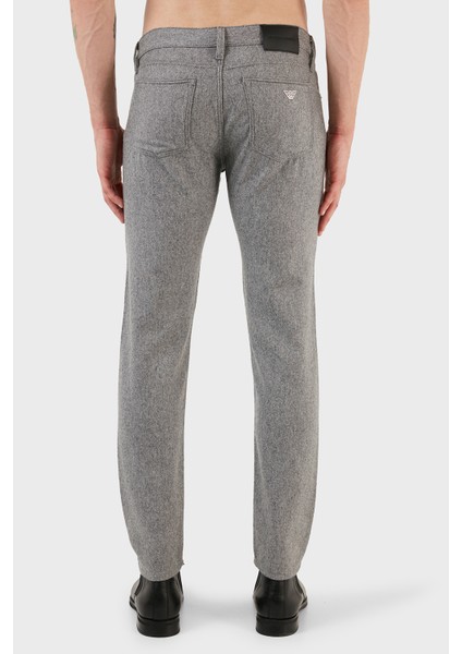 J75 Pamuk Yün Karışımlı Slim Fit Pantolon Erkek Pantolon 6R1J75 1N08Z 06D7 modelleri