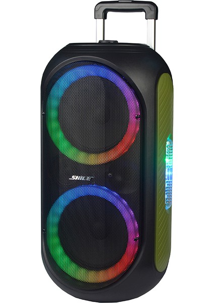 Shıle SL-2012 El Mikrofonlu Kumandalı Usb+Sd+Bt Taşınabilir Hoparlör