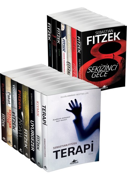 Sebastian Fitzek Psikolojik Gerilim Serisi Özel Set (15 Kitap)