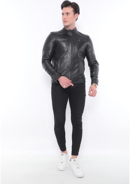 Winter Leather Hakiki Deri Mont