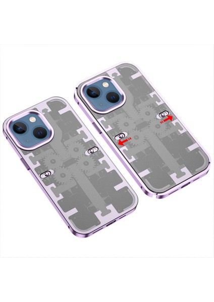 iPhone 14 Kılıf Mekanik Bumper Kapak