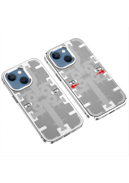 iPhone 14 Kılıf Mekanik Bumper Kapak
