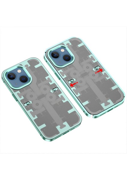 iPhone 14 Kılıf Mekanik Bumper Kapak