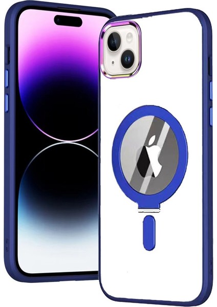 iPhone 15 Kılıf Mudo Magneticsafe Standlı Kapak