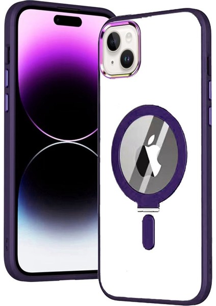 iPhone 15 Kılıf Mudo Magneticsafe Standlı Kapak