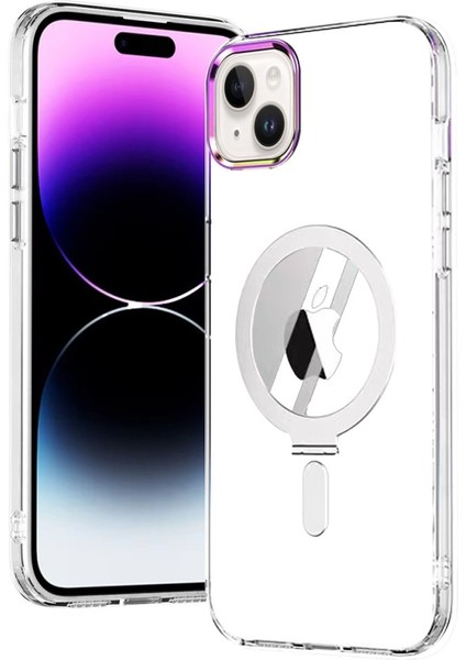 iPhone 15 Kılıf Mudo Magneticsafe Standlı Kapak