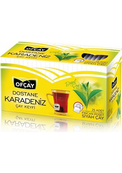 Bardak Dostane Bergamotlu Siyah Çay 2 gr x 25