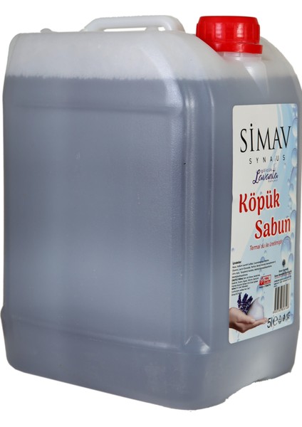 Termal Sulu Lavanta Özlü Köpük Sabun Seti 2'li - 5 lt + 500 ml