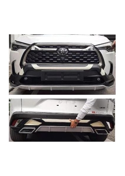 Toyota corolla cross ön arka tampon koruması difüzörü 2019+ fiyatları