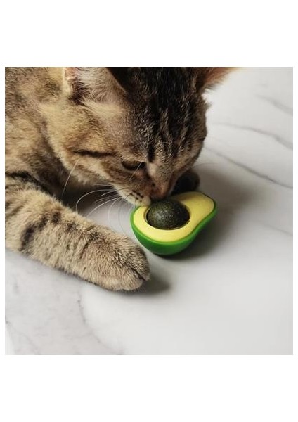 Petinka® Avokado Model Yapışkanlı Kedi Oyuncağı Yenilebilir Kedi Nanesi Otu fiyatları