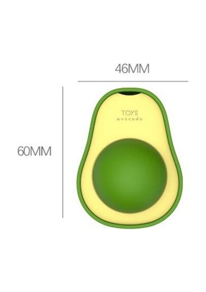 Petinka® Avokado Model Yapışkanlı Kedi Oyuncağı Yenilebilir Kedi Nanesi Otu indirimleri