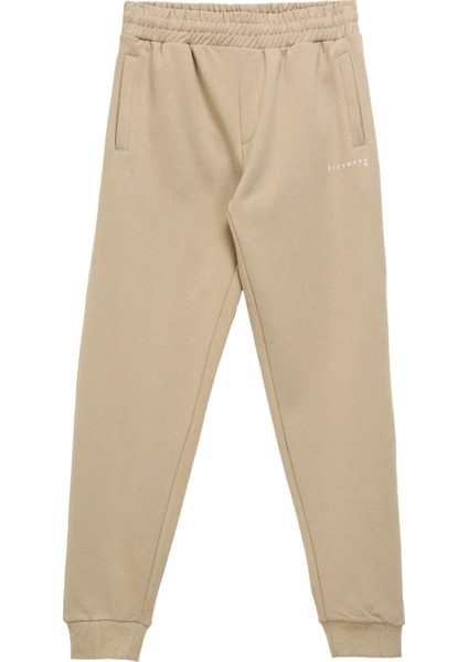 Lastikli Bel Slim Fit Bej Erkek Eşofman Altı UMA23155PA fiyatları