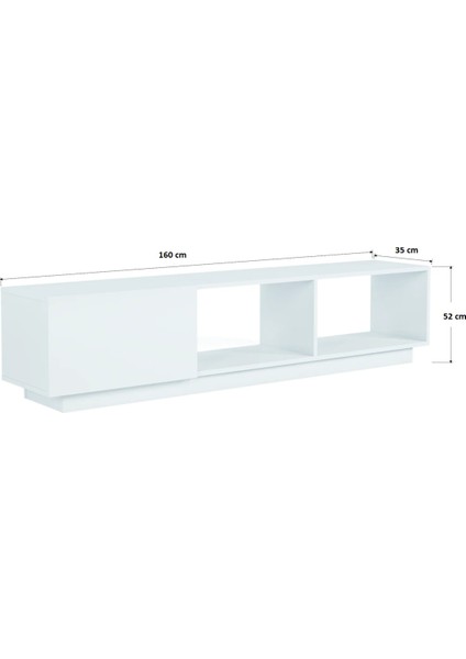 Beyaz Tv Ünitesi, Mdf Tv Ünitesi, Kapaklı Tv Sehpa Ünitesi, Beyaz Mdf Tv Ünitesi Konsol, Tvu98