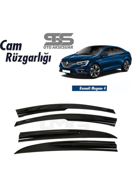 Fruens Cam Rüzgarlığı Renault Megane 4 Mügen Tip Piano Black fiyatları
