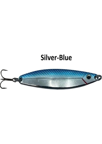 Sd Pilgrim 7.8cm 14GR Lüfer-Levrek Kaşık Silver-Blue
