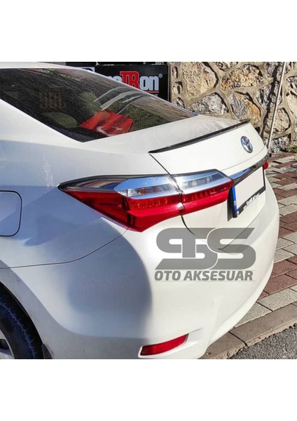 Toyota Corolla 2013-2018 Sedan Bagaj Üstü Spoiler Piano Black fırsatları